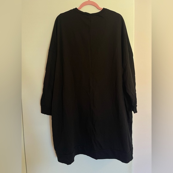 Oversized Black ASOS Crewneck Maxi - Picture 4 of 4
